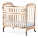 Next Generation Serenity Compact SafeReach Crib with Mirror End Natural - Shipping included 